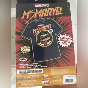 NIB Funko Pop‎ Limited Edition Marvel Tee Large